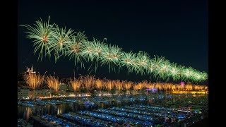 Le feu d'artifice du 14 juillet 2024 à Marseille