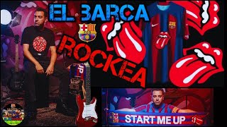 "El Barça ROCKEA" El nuevo acuerdo con The Rolling Stone causa furor Las ventas de camisetas vuelan