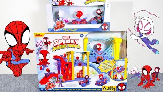 ASMR Unboxing Marvel Spidey and His Amazing Friends | No Talking Video