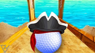 The Best Pirate Mini Golf Map I've Ever Played! - Golf It