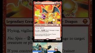 How Ash gives Charizard Strength! #youtubeshorts #pokemon #mtg