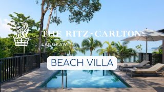 Ritz Carlton Langkawi,Обзор Beach Villa one bedroom