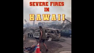 Severe Fires in Front Street Lahaina Hawaii USA 09 08 2023