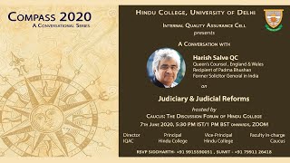 COMPASS 2020 - A Conversation with Harish Salve QC on "Judiciary & Judicial Reforms in India"