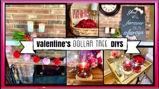 5 DOLLAR TREE VALENTINES DIYS!!