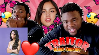 REACTING TO OLIVIA RODRIGO - TRAITOR (Lyric Video)| COASTAL BUSTAS