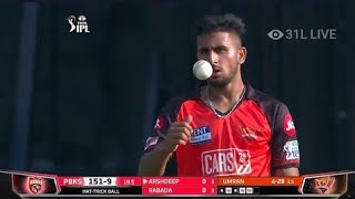 umran malik today last over 4 wicket#umranmaliklastover #lastover4wicket#ipl2022 #umranmalikhattrick