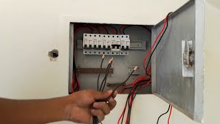 Bangladesh electrical wiring, MDB To SDB Cannection ( part 1 )