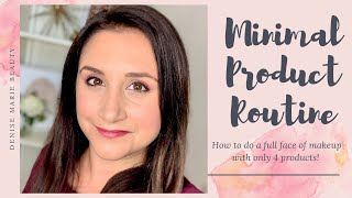 HOW TO: MINIMAL MAKEUP HACKS - 4 PRODUCTS!