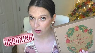 UNBOXING My Christmas Crate! YEAR ROUND Christmas Box