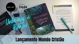 Nova Bíblia para Bible Journaling da Mundo Cristão