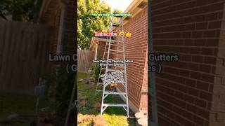 Lawn Care Guy Doing Gutters Today | We Are Out Given Estimates | #gardening #landscaping  #lawncare