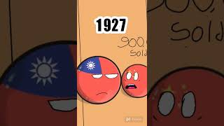 Chinese civil war #countryballs #countrywar #history #countryballeurope1890 #ww2 #geography #edit