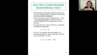 Ch4_3: Diagnostic Checking F Test Bonferroni t-Test of Single Factor Experiments  PP 19to25