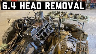 HOW TO REPLACE HEAD GASKETS ON 6.4 POWERSTROKE (Part 1: Removal)