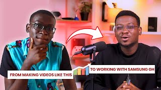 Delppy's SECRETS TO TECH INFLUENCE in Ghana | From 0 Followers to Working With SAMSUNG Ghana