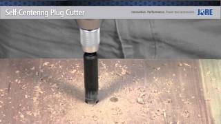 Self-Centering Plug Cutter Demo