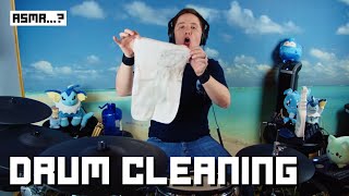 Ten Minutes Of Me Cleaning My Drum Kit