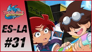 BEYBLADE GREVOLUTION ES-LA Episodio 31: ¡DAICHI FUGITIVO!