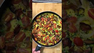 Easy Breakfast Frittata in 20 mins | No Bake Egg with Potatoes, Mushroom & Bacon | 意式烘蛋 | ASMR