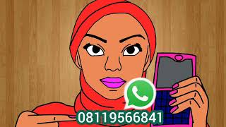 CARTOON ADVERT FOR NAFISA MAINA MULTIVENTURE FABRIC #trending #hausafilms #kannywood #subscribe