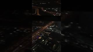 Nighttime View From Burj Khalifa