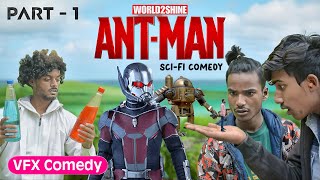 ANTMAN | Part 1 | VFX Comedy | Indian Antman | Superhero Comedy | Divyanshu Bharti - World2shine