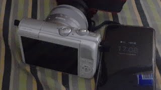 cara mentransfer video canon m 100 ke handpone