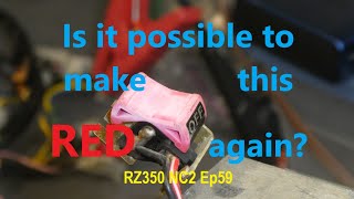 RZ350 NC2 Ep59 Plastic Switch Restoration Process - Mostly Successful