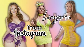 Spring Lingerie From My Instagram! Try On Haul Review from AVIDLOVE