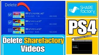 How to Delete Sharefactory Videos (Plus imported videos)