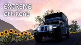 Jeep Gladiator Rubicon JT Off-road driving in Euro Truck Simulator 2