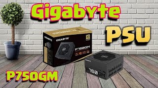 Gigabyte P750GM 750W 80 Plus Gold Certified Full Modular Power Supply Unboxing & Review | ENGLISH