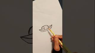 How to draw boat very easy | Step by step | #shorts