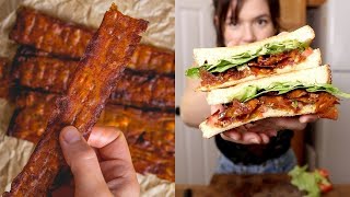 Gordon Ramsay's Vegan Bacon (recipe test)