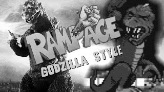 Rampage Godzilla 54 Style Gojira