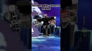 Autobot Mini-cassette Rewind