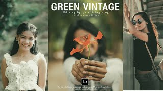 Lightroom Mobile GreenVintage Lightroom  || Lightroom Preset Free download dng 2024