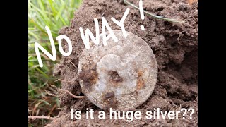 Massive coin? Two silvers & a Roman