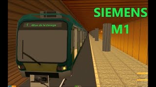 OpenBVE: Pmetro: Északi Pályaudvar - Autóbusz Állomás se soupravou Siemens M1 (cabview)