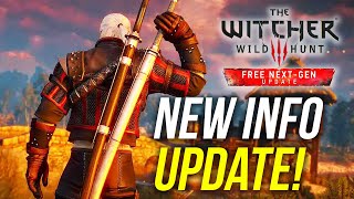 The Witcher 3 Next Gen Update NEWS! Armor, Katanas, Mods Compatibility & More!