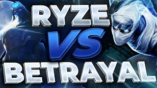 Betrayal vs Ryze Mid | Full Game | League Of Legends