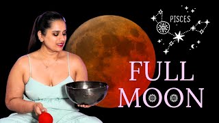 Full Blood Moon in Pisces 2024 Sound Bath: Emotional Healing & Intuition