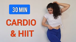 30 MIN FAT BURNING WORKOUT/ NO EQUIPMENT/ FULL BODY HIIT WORKOUT