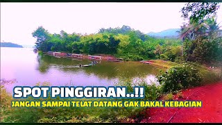 WALAU SPOT PINGGIRAN..!! TAPI SELALU DIANTRI PARA PEMANCING || mancing cirata terbaru 2024