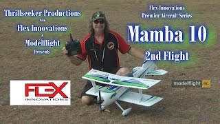 Mamba10 from Flex Innovations 2nd flight 3D Mode...