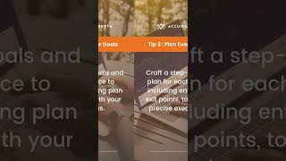 Accumarkets | Precision Planning | 3 Tips to Set You On The Right Path