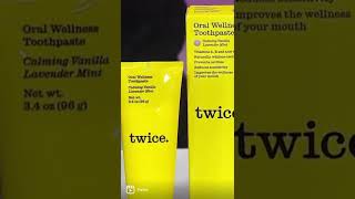 Today Show’s favorite whitening toothpaste with fluoride 🥹🦷👏🏼 #shorts #twicetoothpaste