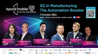 BYOND MOBILE Webinar #2: 5G in Manufacturing – The Automation Booster