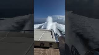 Guess the top speed of this Pershing Yachts 9X!